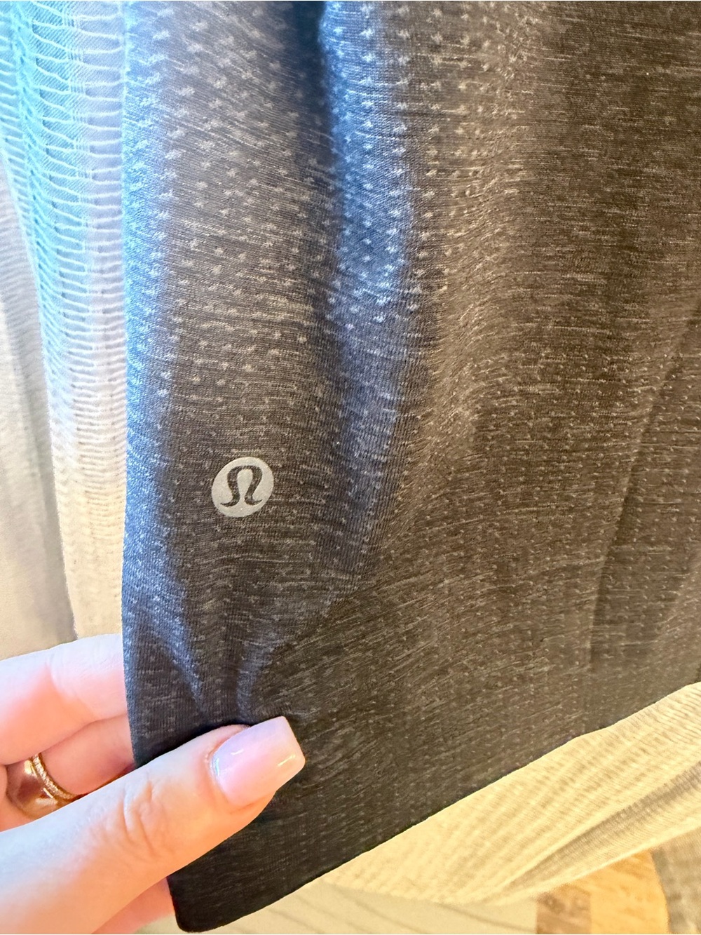 NWT - Lululemon Men's Gray Metal Vent Tech Polo - Picture 6 of 7